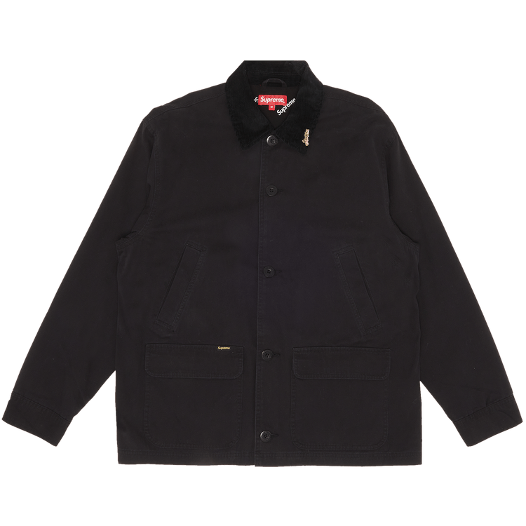 Supreme ブラック カバーオール　barn coat Supreme Barn Coat Black L | eBay