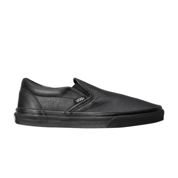 Classic Slip-On 'Black Leather'