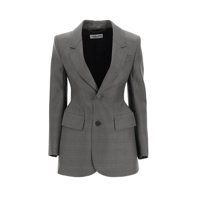 balenciaga hourglass jacket
