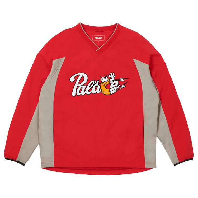 Buy Palace Shell Pullover Jacket 'Red' - P22JK139 | GOAT
