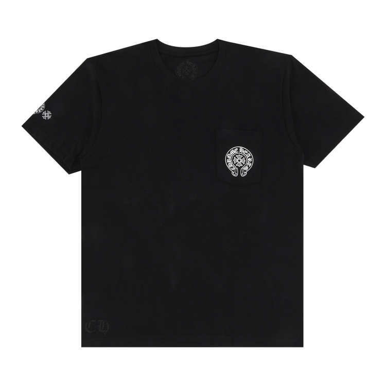 Chrome Hearts Gradient Logo T-Shirt 'Black/Multicolor' | GOAT