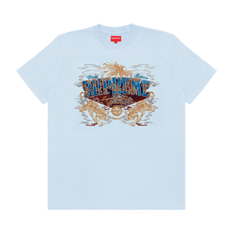 Buy Supreme Legendary Short-Sleeve Top 'Light Blue