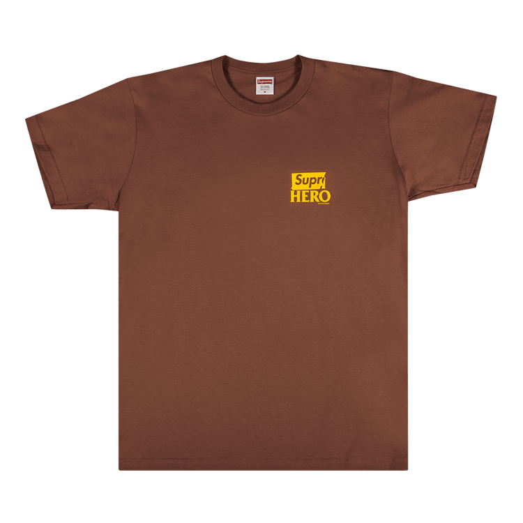Buy Supreme x ANTIHERO Dog Tee 'Brown' - SS22T66 BROWN | GOAT