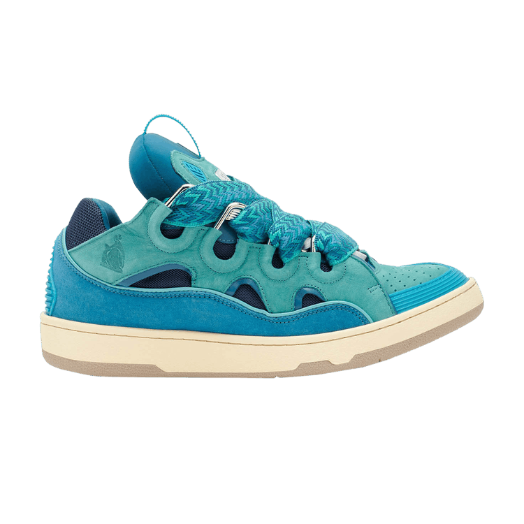 Buy Lanvin Wmns Curb Sneakers 'Turquoise' - FW SKDK02 DRAG E2227 
