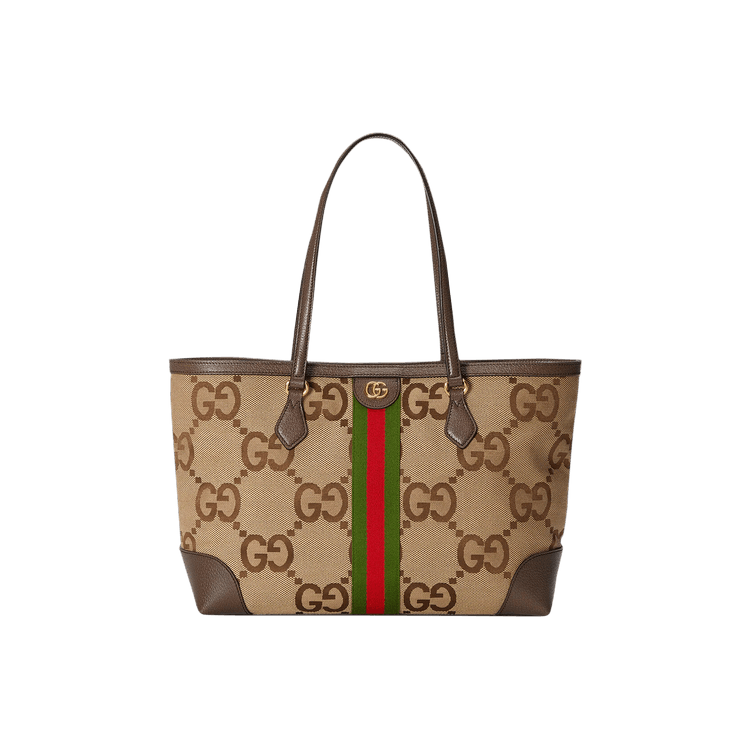 GUCCI｜TOTEBAGS (631685 UKMDG 2570) GUCCI Ophidia GG Jumbo Leather Tote Bag Black 631685