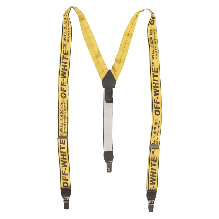 Buy Off-White Inudstrial Suspenders 'Yellow