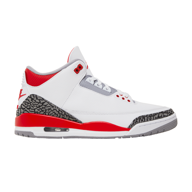 Jordan 3 Retro Cardinal (GS) Kids' - 398614-126 - US