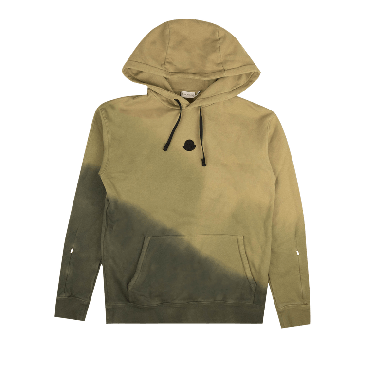 Moncler X 1017 Alyx 9sm Green Tie Dye Logo Hoodie Sweatshirt Green Culture Circle