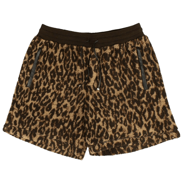 ★PARTIMENTO★ Leopard Shorts Brown S5_A_CQ35_L110__60226_0000_gra