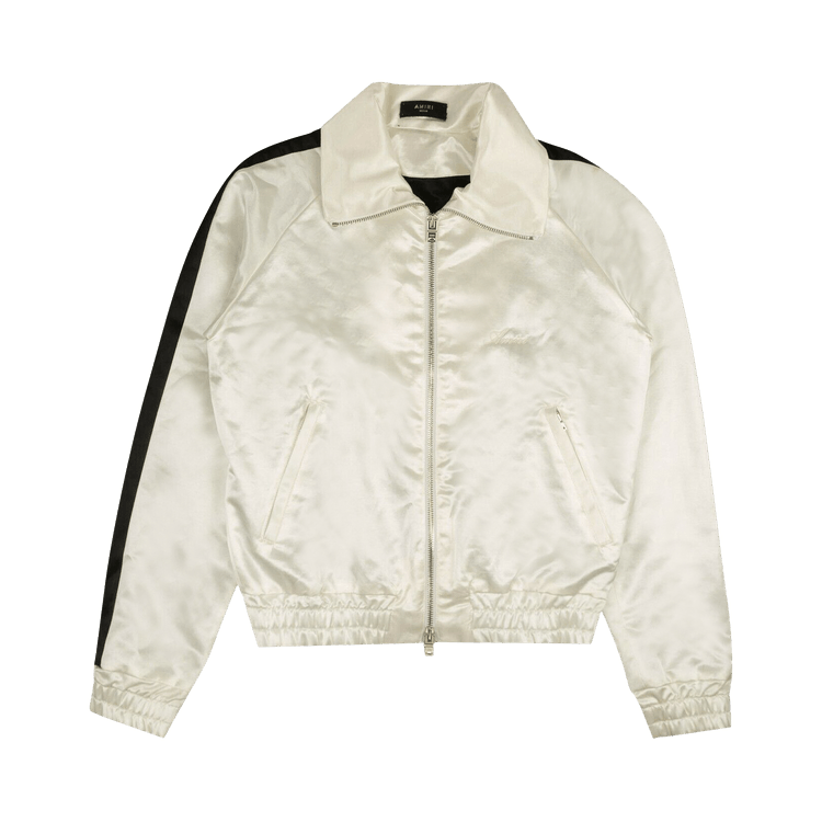 Amiri Zip Up Track Jacket 'White' GOAT