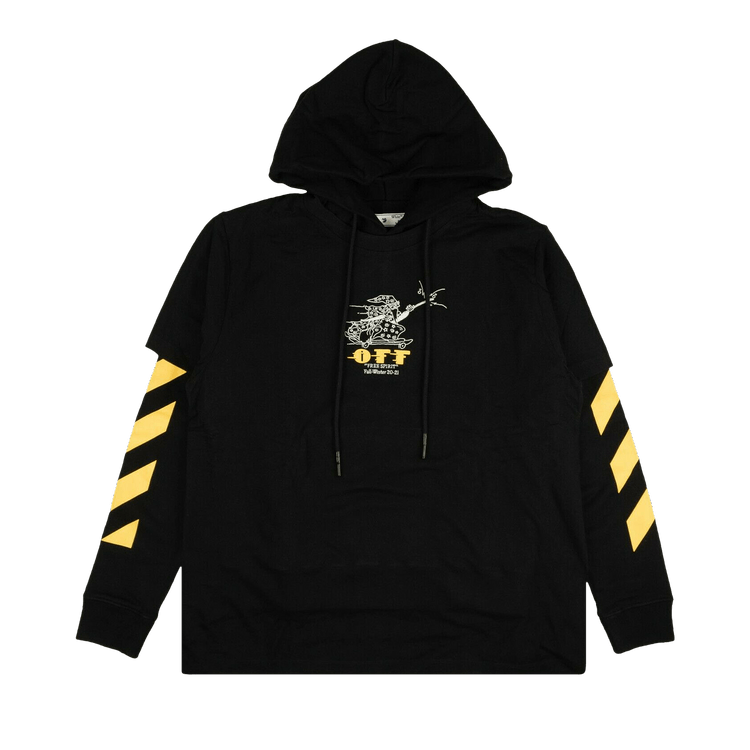 Buy Off-White Free Spirit Wizard Hoodie 'Black