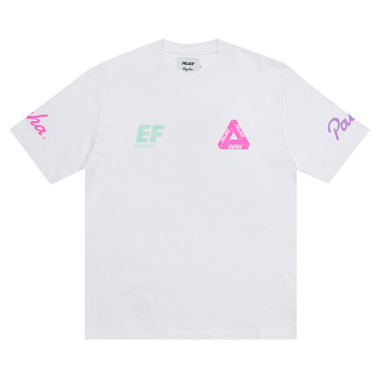 Buy Palace x Rapha EF Education First T-Shirt 'White' - ADP02XXWHT