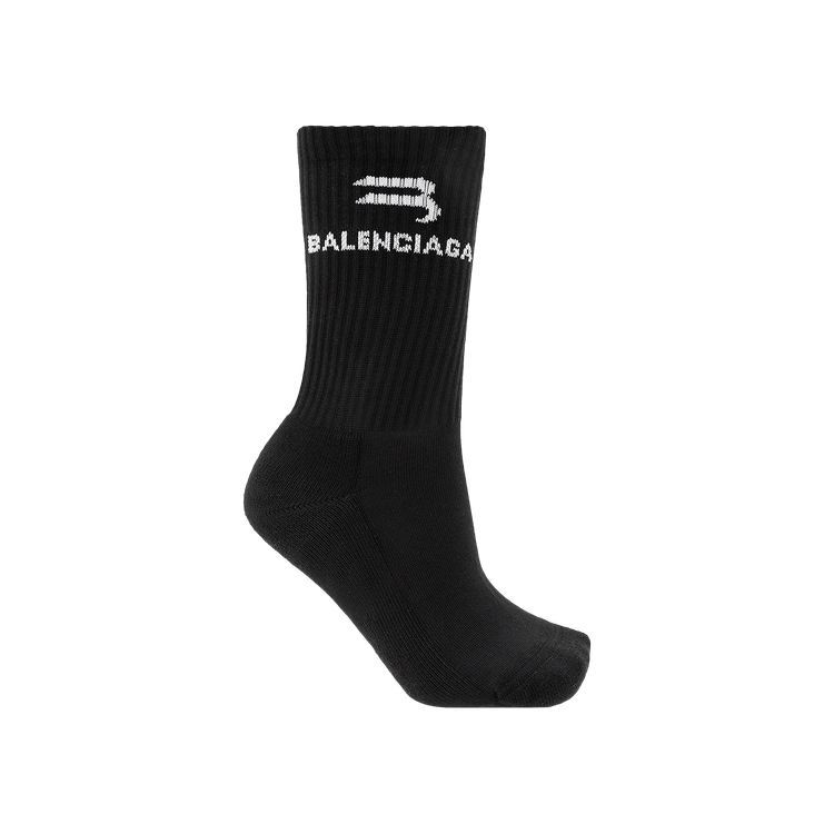 Balenciaga Socks 'Black/White' | GOAT