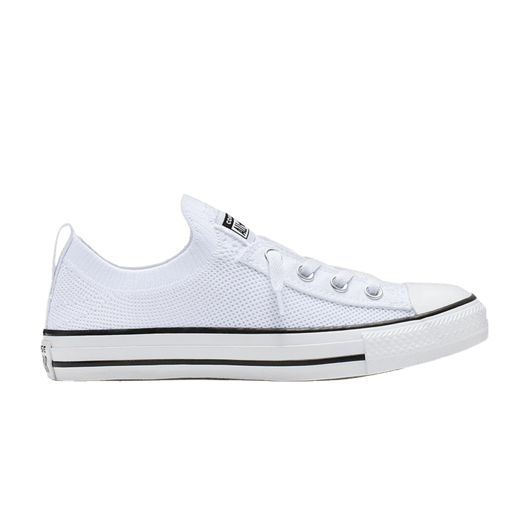 Wmns Chuck Taylor All Star Shoreline Knit Slip-On 'White Black'