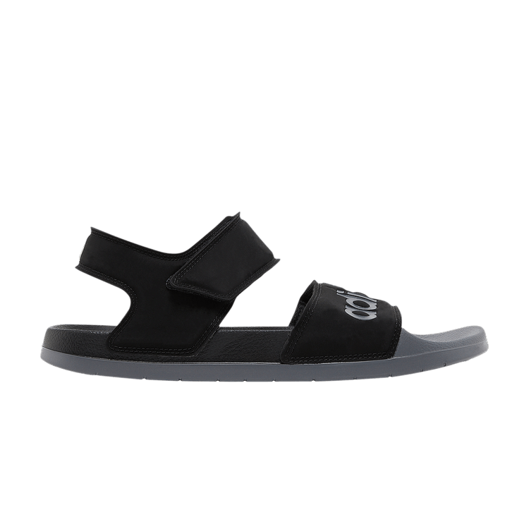 Buy Adilette Sandal Black Grey FY8649 GOAT