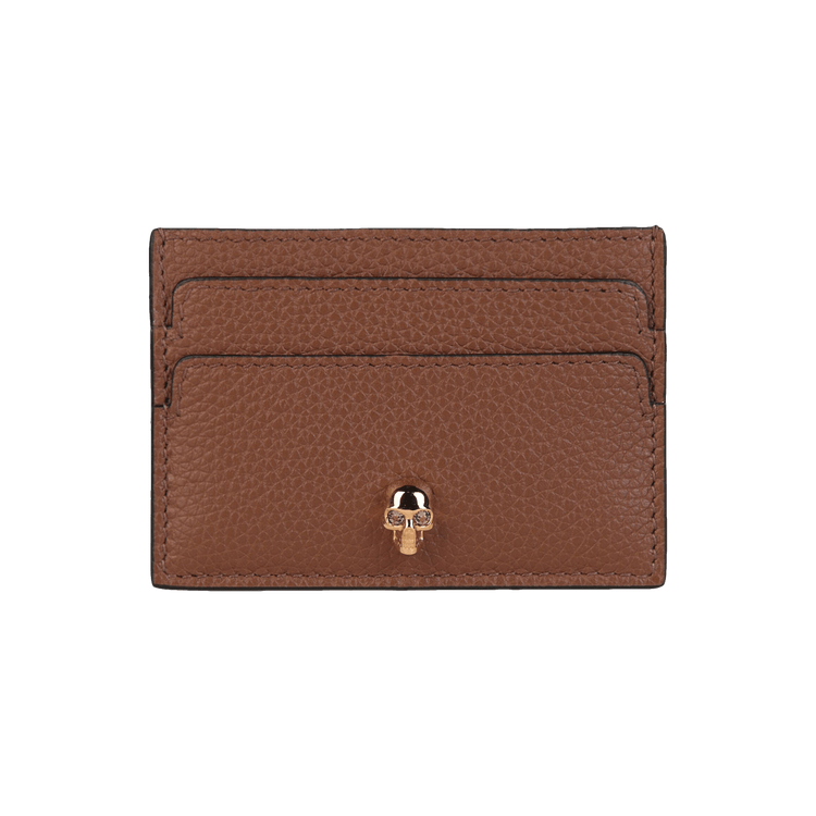 ★alexander mcqueen★ Skull Card Holder Brown 6320381AAMG200 eCom-6320381JMHG6055_D.jpg?v=1