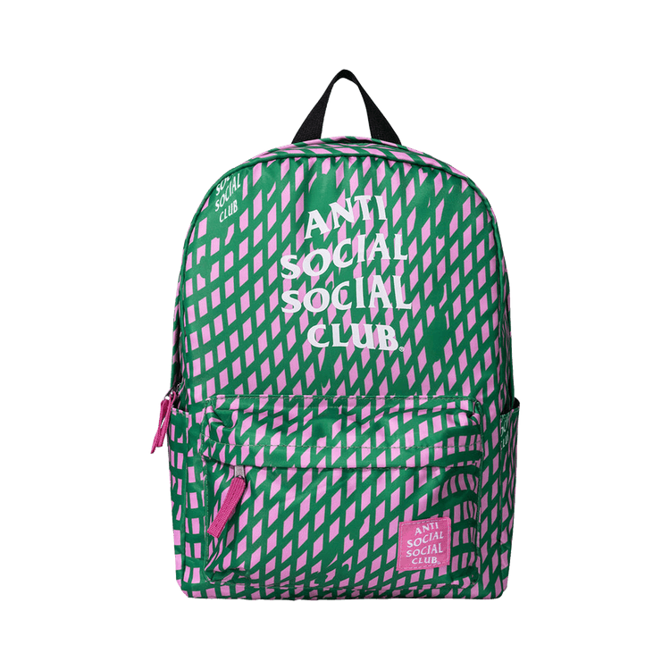 Buy Anti Social Social Club Tokyo 1997 Backpack Green 0657
