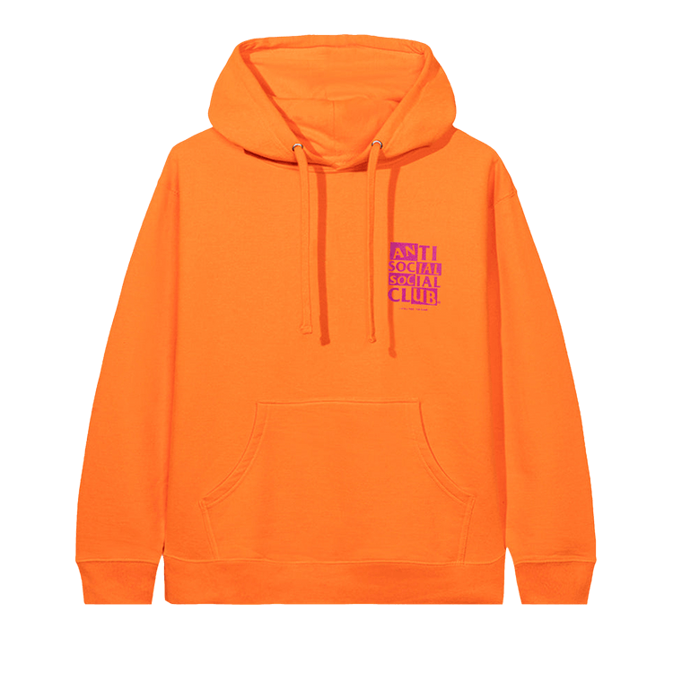 Buy Anti Social Social Club Muted Hoodie Orange 0657 1SS220106MH ORAN GOAT UK