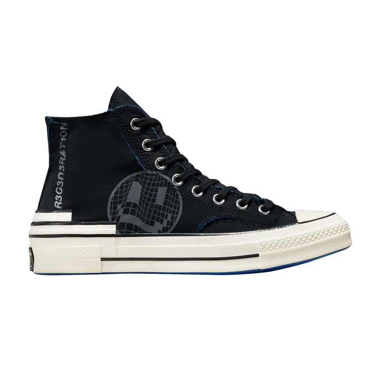 Chuck 70 Hacked Heel High 'Tear Away - Black Blue'