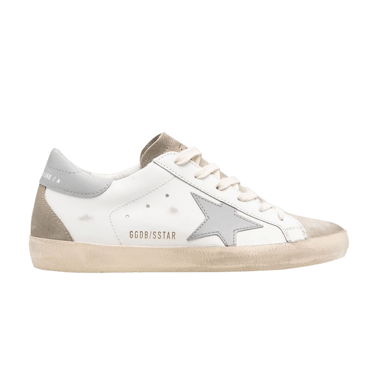 Golden Goose Wmns Superstar 'White Taupe Grey' | GOAT
