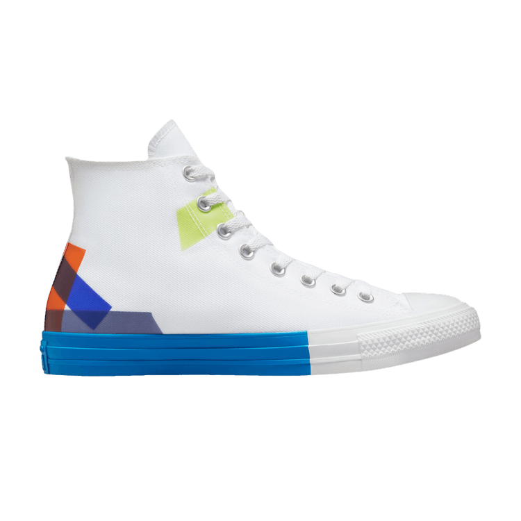 Chuck Taylor All Star High 'Space Racer - White Kinetic Blue'