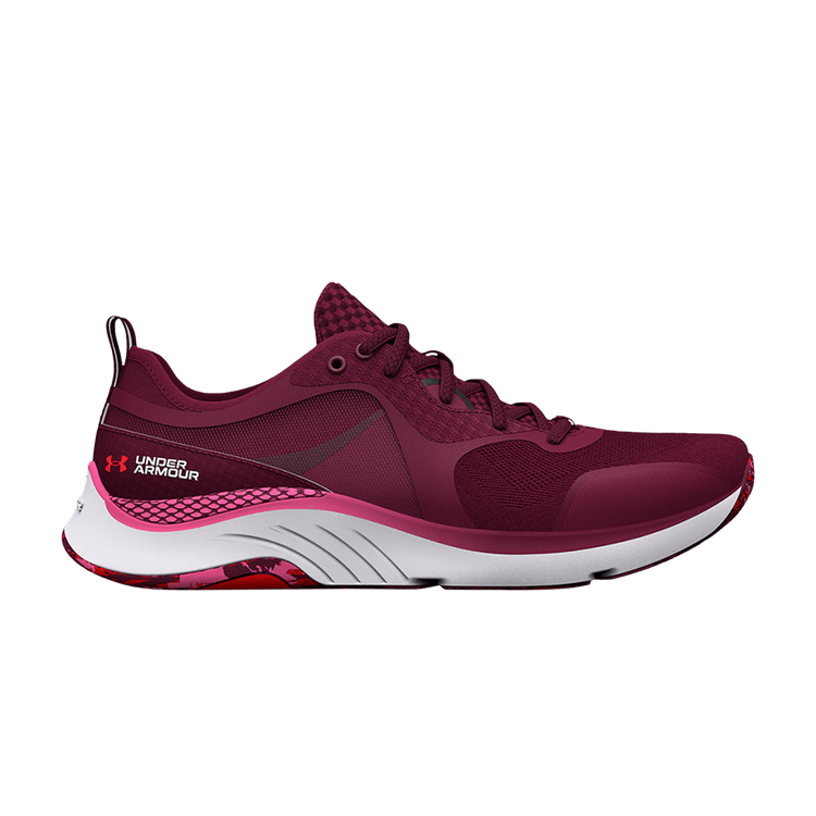 Buy Wmns HOVR Omnia Printed 'Dark Cherry' - 3025736 600 | GOAT