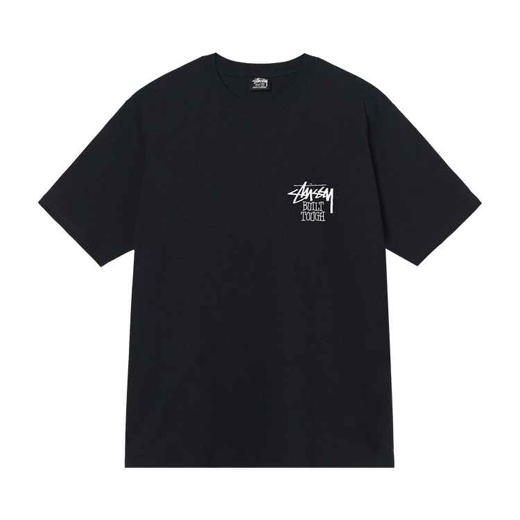 Buy Stussy Built Tough Tee 'Black' - 1904893 BLAC | GOAT