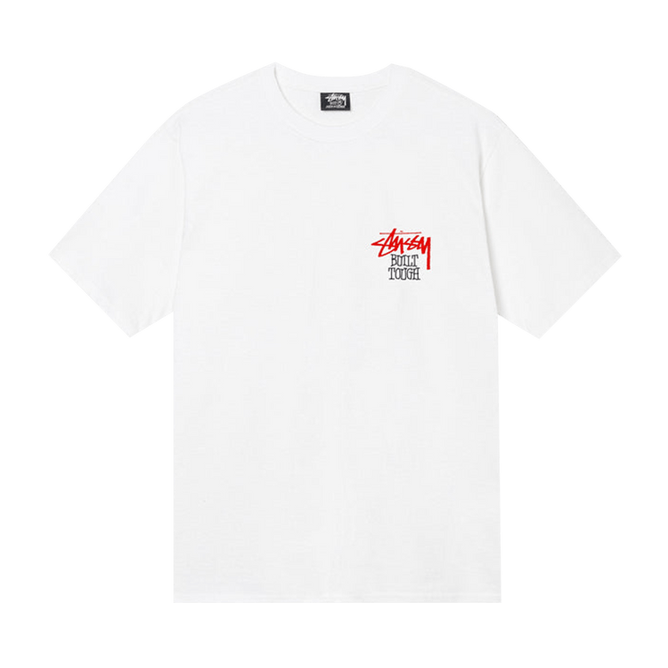 ステューシー BUILT TOUGH XL ホワイト Tシャツ StussyToughGearInternationalTe