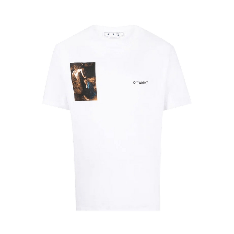 Buy Off-White Caravaggio Lute Slim Short-Sleeve Tee 'Black/White