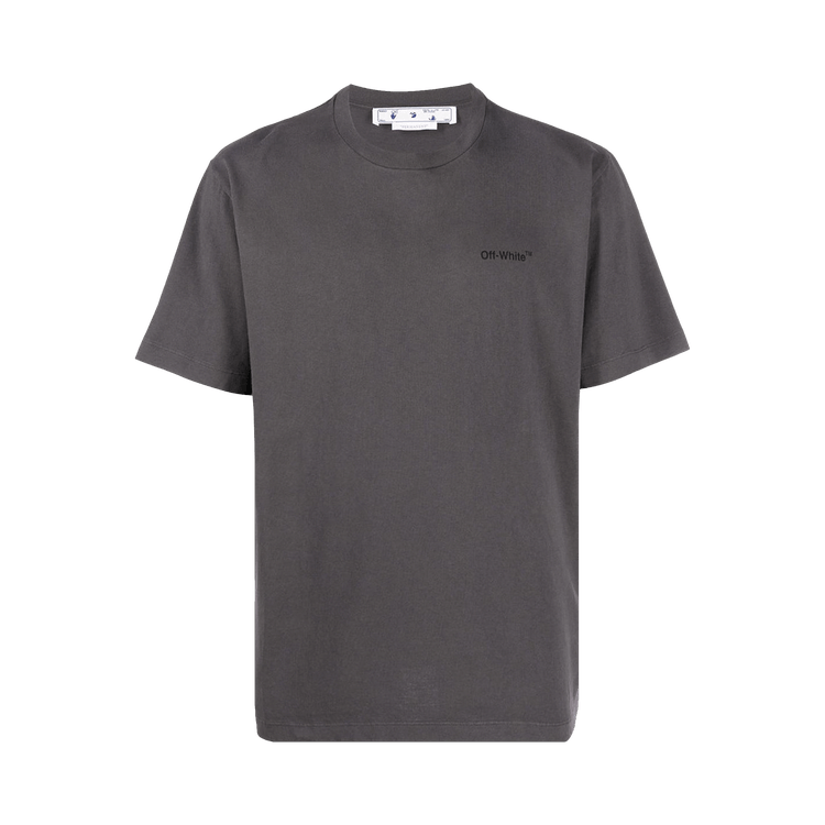 Buy Off-White Diag Tab Vintage Slim Short-Sleeve Tee 'Black