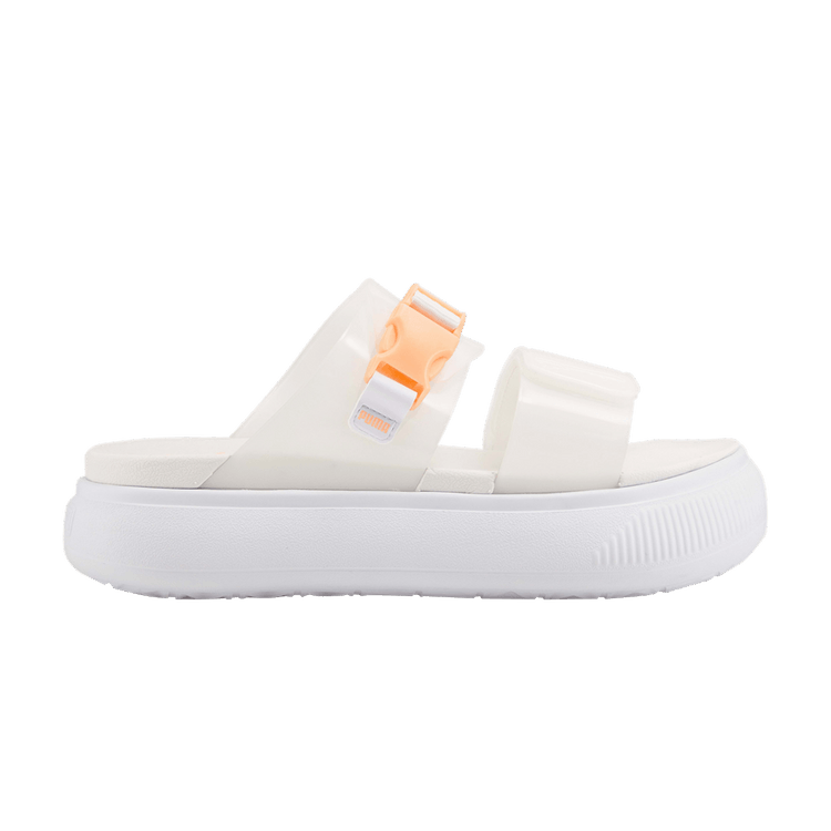 PUMA Suede Mayu Pop Sandal 'White Fizzy Melon' (Women's)
