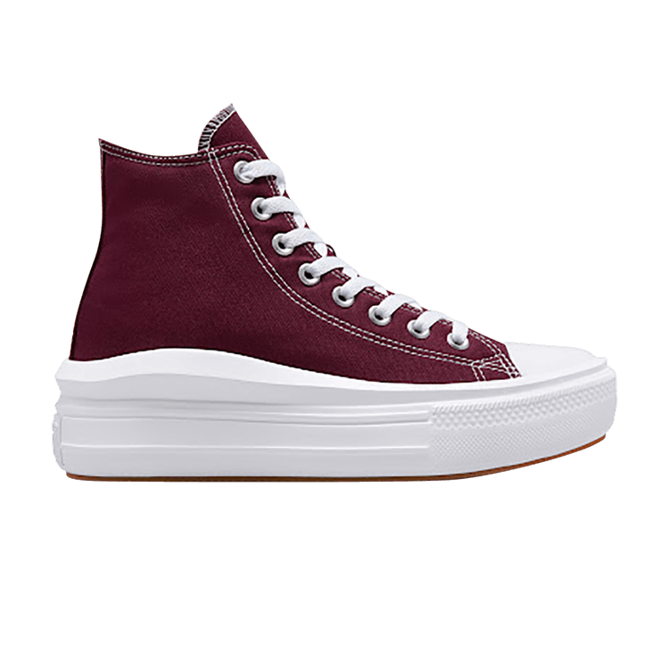 Wmns Chuck Taylor All Star Move Platform High 'Dark Beetroot'