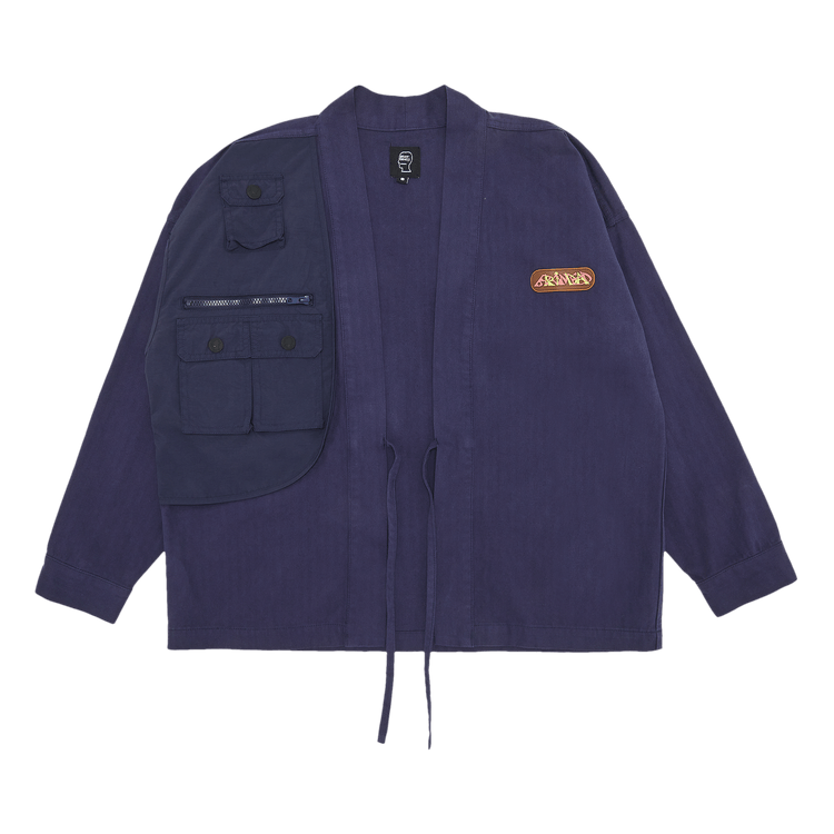 Buy Brain Dead Utility Kimono 'Navy' - BDP22T29001520NY01 | GOAT