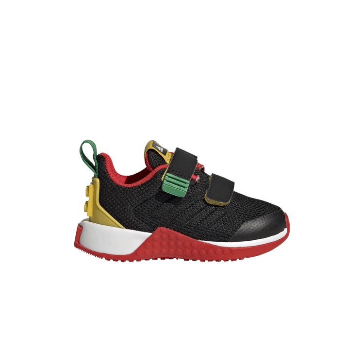 adidas x LEGO Sport Pro Shoes - Kids - Core Black / Core Black / Red - 7K