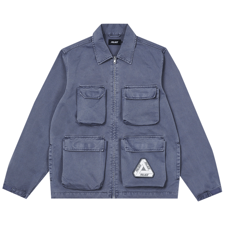 Buy Palace Garment Dyed Jacket 'Grey' P22JK154 GOAT