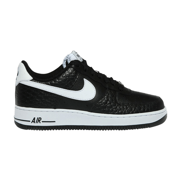 Air Force 1 07 Crocodile Skin Black White 315122 040 Ox