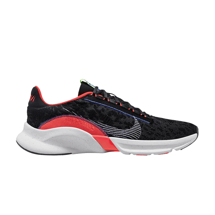 Nike SuperRep Go 3 Next Nature Flyknit Black Bright Crimson