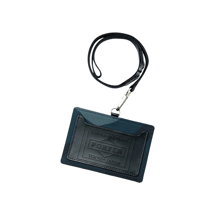 Buy Porter-Yoshida & Co. Camouflage Wallet ID Case 'Navy' - 381