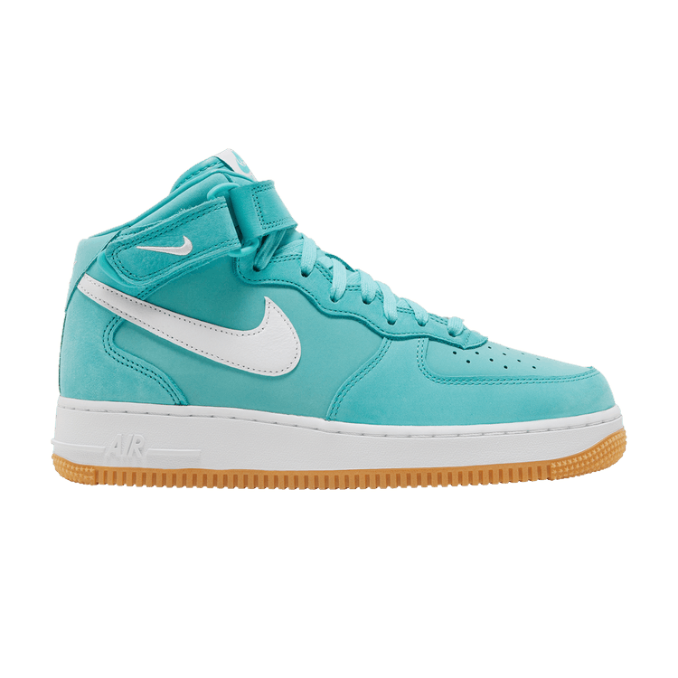 Nike Air Force 1 Mid Washed Teal Shirts Clothing Outfits