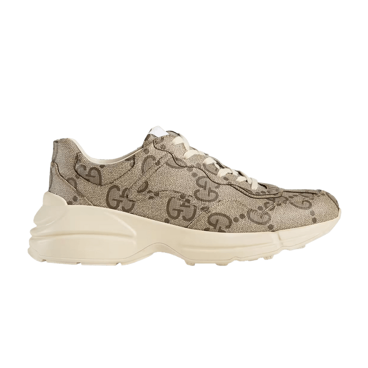 Gucci 100 Rhyton Sneaker 'Beige Monogram' GOAT