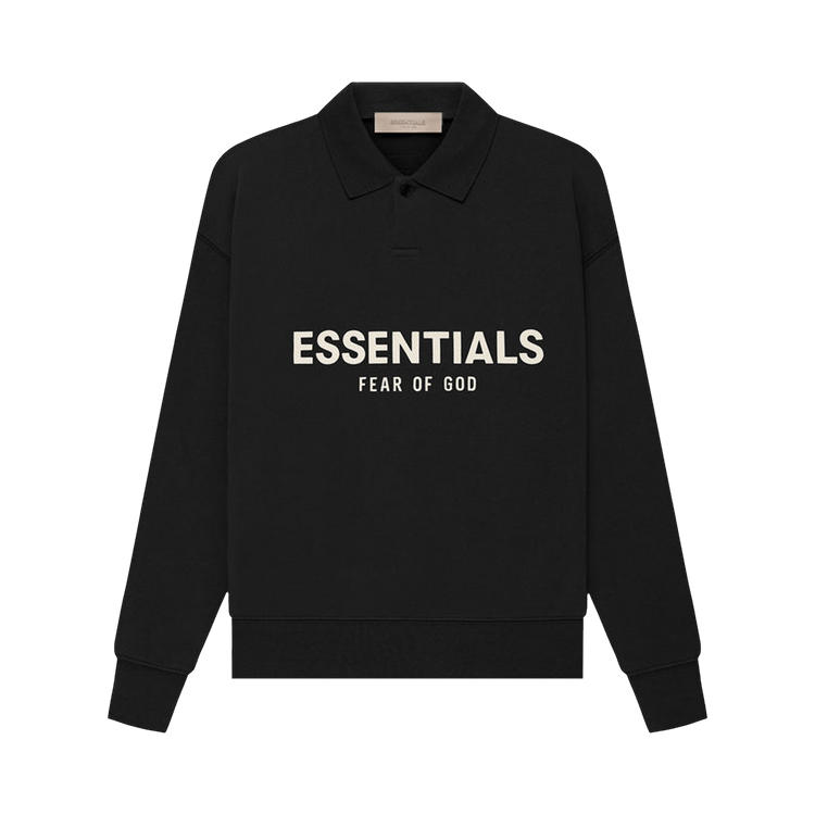 Buy Fear of God Essentials Kids Essentials Long-Sleeve Polo 'Stretch Limo'  - 785BT215060K | GOAT