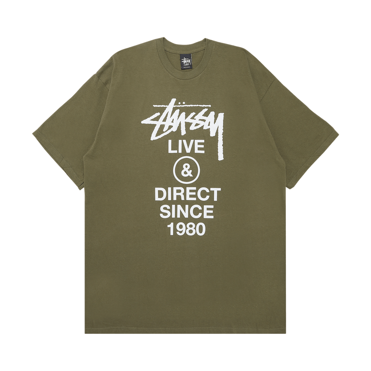 ★人気★【Stussy】★Sliced T-Shir.t★Olive★ Buy Stussy Sliced Tee 'Olive' - 1905131 OLIV | GOAT