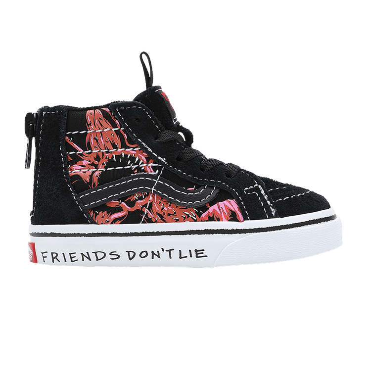 Stranger Things x Sk8-Hi Zip Toddler 'Upside Down'