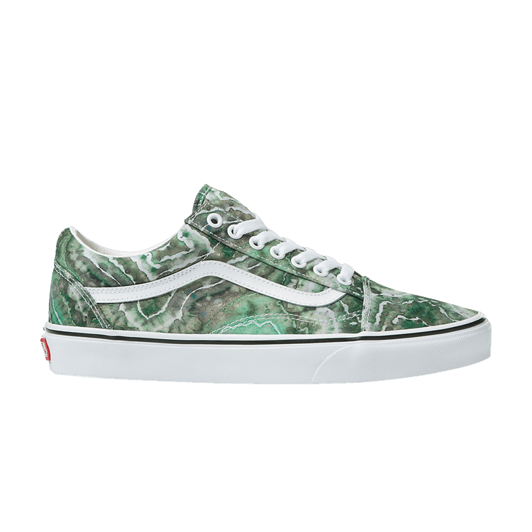 Old Skool 'Tie-Dye Green'