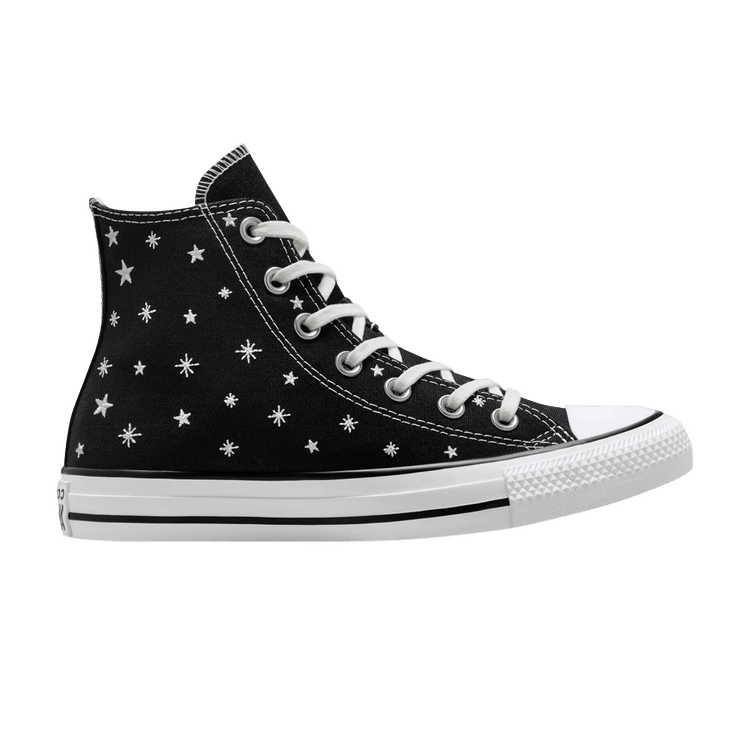 Converse high outlet tops with stars