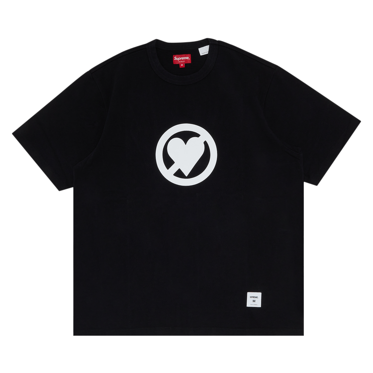 Supreme discount heart tee