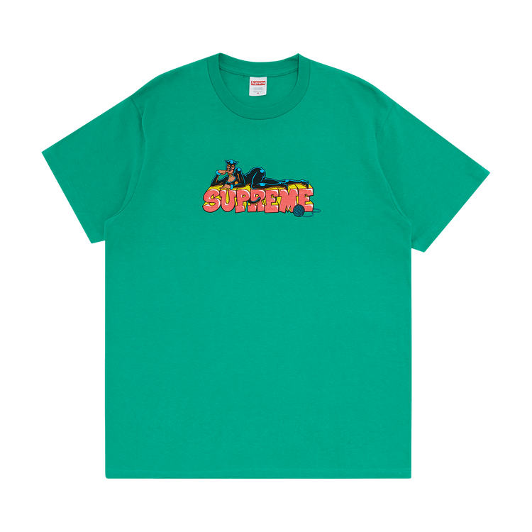 Buy Supreme Catwoman Tee 'Green' - FW22T35 GREEN | GOAT