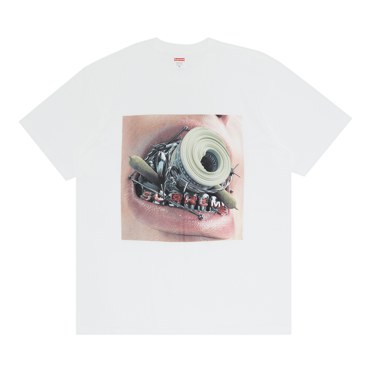 Buy Supreme Braces Tee 'White' - FW22T40 WHITE | GOAT CA