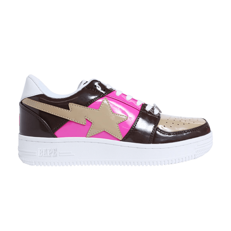 Buy Bapesta Low 'Brown Pink' - 001FWD801001X BRW | GOAT SA