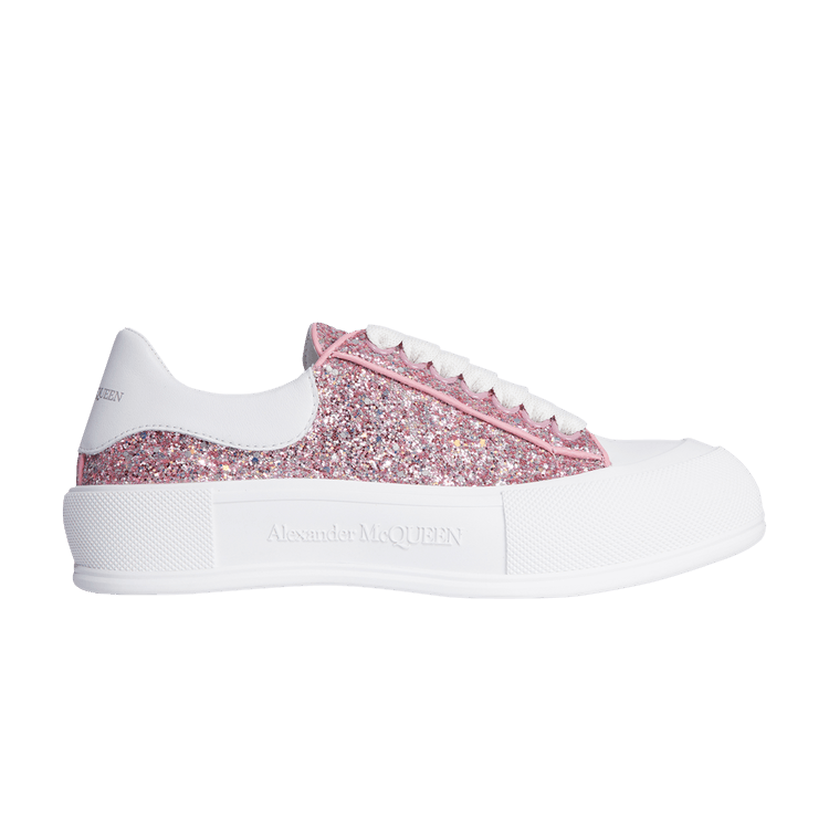 gold glitter plimsolls